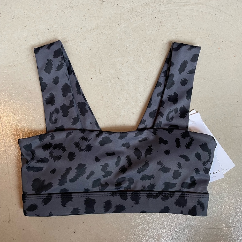 Leo Leopard Sports Bra (Anthropology)